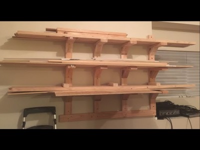 DIY Lumber Rack (easy)