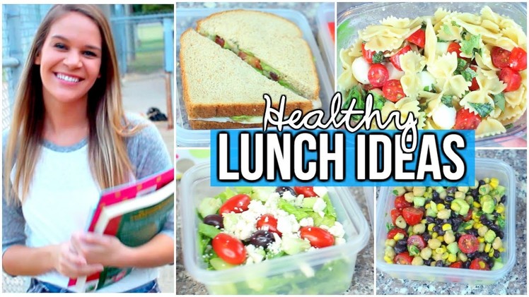 Healthy Back to School Lunch Ideas!! Quick + Affordable