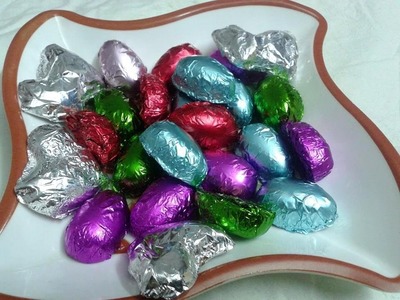 Home Made Chocolate Easter Eggs