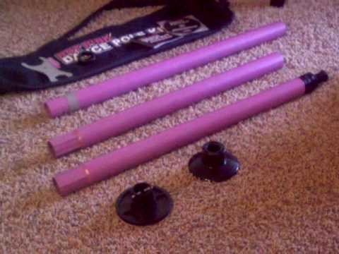 Hot Pink Stripper Pole Video Review