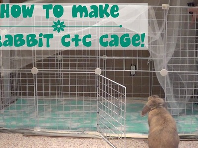 HOW TO BUILD A RABBIT CAGE