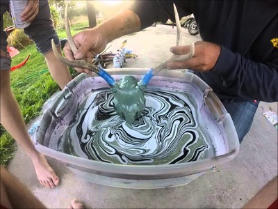 How to Dip Skulls with Spray Paint