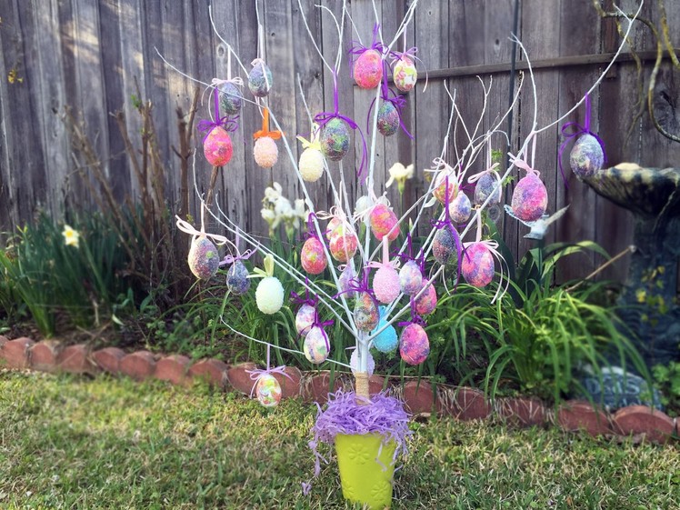 How to make an Easter Egg Tree Tutorial