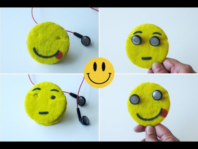 How To Make Emoji Earbuds Holder.Cord Keeper