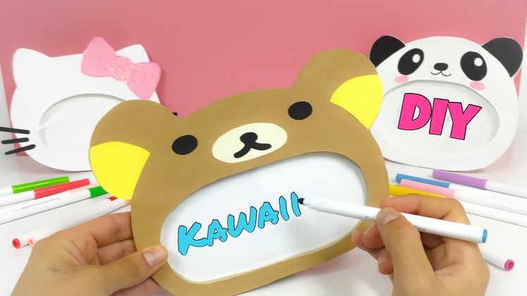 KAWAII CRAFTS:How to make Rilakkuma,Hello Kitty, and KAWAII panda bear