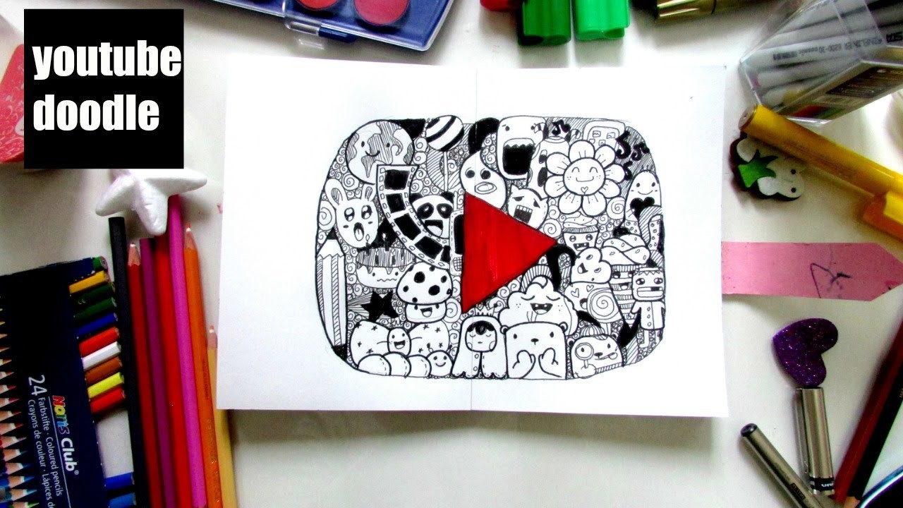 Ютуб рисовать. Дудл ютуб. Doodle Art ютуб. Youtube рисование. Генератор идей для артов.