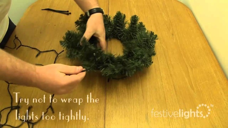 Make Your Own Light Up Wreath