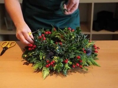 OASIS® Floral Hobby ~ How to ~ Christmas Wreath