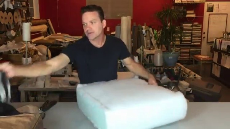 Replace the foam in your seat cushions fast and easy!