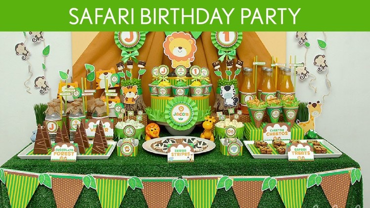 Safari Birthday Party Ideas. Safari - B47
