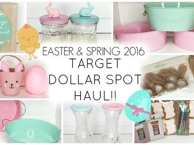 Target Dollar Spot Haul ♡ Easter &  Spring 2016