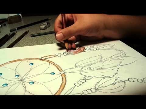 Time Lapse Drawing, Dreamcatcher