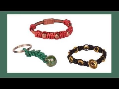 Antelope Beads - How to Make a Spanish Knot