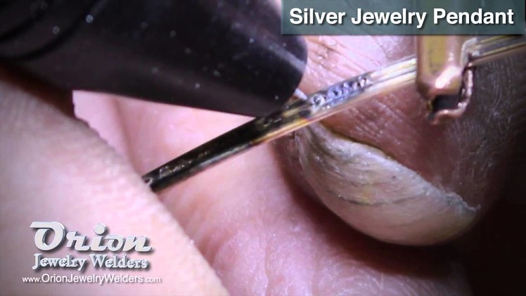 Constructing a Silver Jewelry Pendant with an Orion Welder