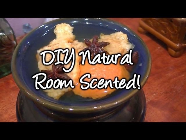 D.I.Y Natural Room Scented (Orange Peels) !