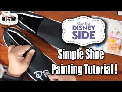 Disney DIY | How to Custom Paint Shoes & Disney World Adventure | The Dan-O Channel