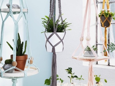 DIY by Panduro: Hanging holders with trays