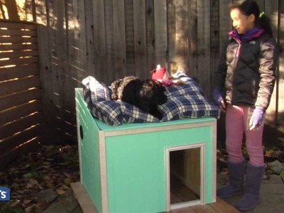 DIY Dog House + Free Plans