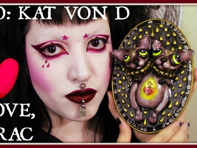 Drac's Speed Painting #3: A Gift For Kat Von D