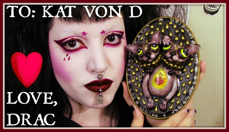 Drac's Speed Painting #3: A Gift For Kat Von D