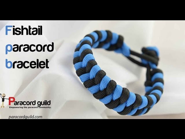Fishtail paracord bracelet