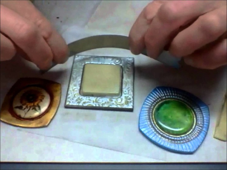 How to create the look of textured bezels using the All-In-One CaBezel molds.  March 3 2012