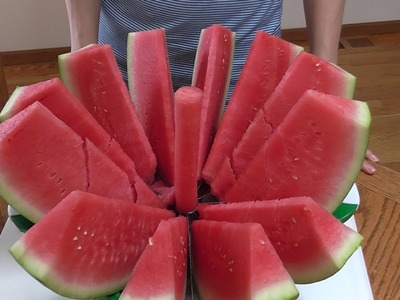 How to cut Watermelon FAST!