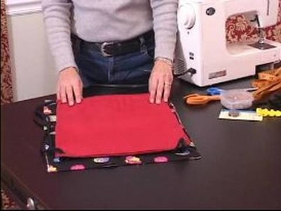 How to Make a Backpack for Kids : How to Cut Out Material for Backpack