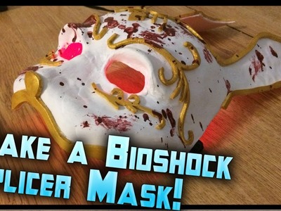 How to Make a Bioshock Splicer Mask! Bioshock Splicer Rabbit Mask Tutorial by ohaple