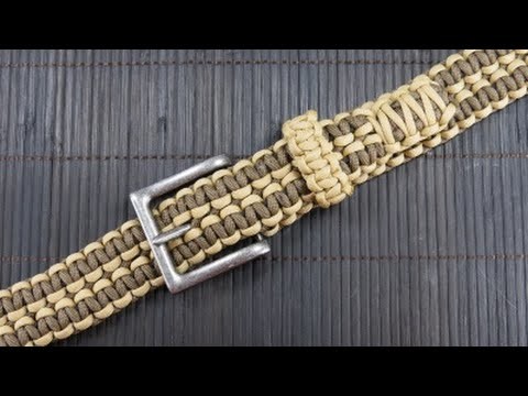 How to make a Rattlerstrap Wide Solomon Paracord Belt