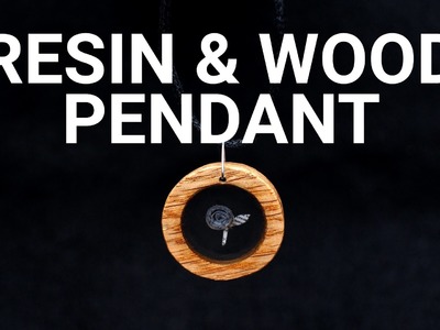 How To Make a Resin & Wood Pendant Necklace