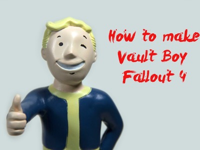 How to Make Polymer Clay Vault Boy Figure - Fallout 4 Tutorial