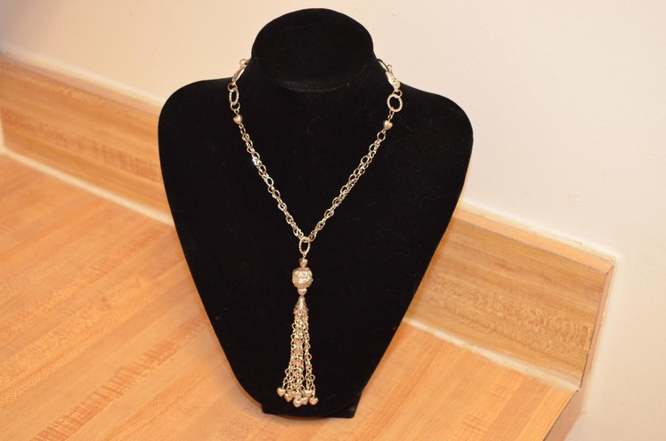 Jewelry Tutorials: Episode 18: Tassel Necklace