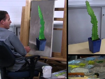 Learn to Paint with Rudy Kistler - Cactus Plant