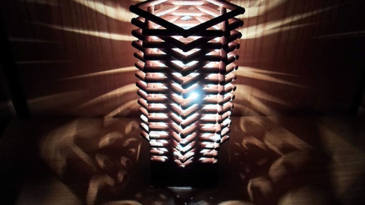 Make a Cool Geometric Dowel Lamp - Home - Guidecentral