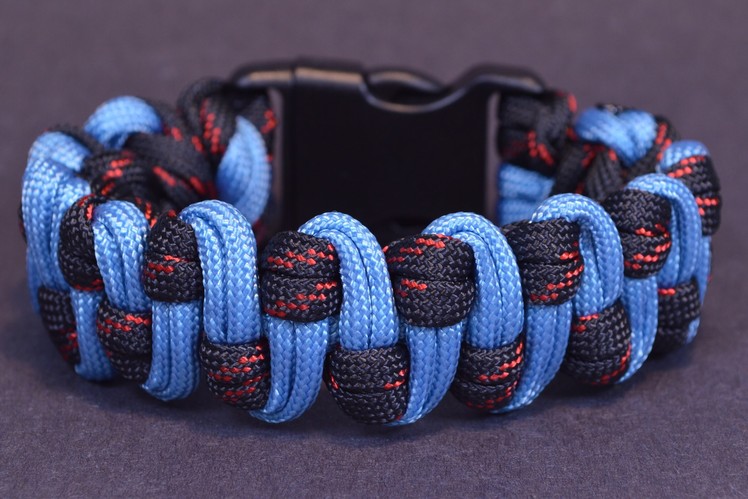 Make the Wide Slithering Snake Paracord Survival Bracelet - Bored?Paracord!