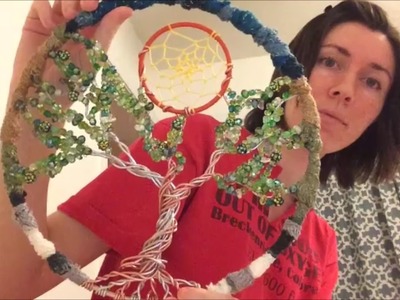 Making The Tree of Life Dreamcatcher