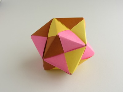 Origami Sonobe Octahedral Unit