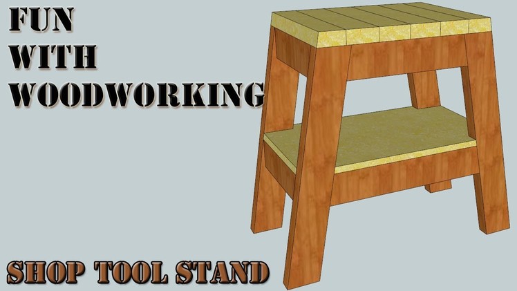 Project - Build a quick and easy stand for your shop tools