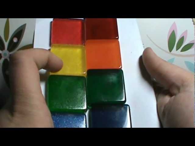 Resin Coloring Test 1: Classic Food Colors