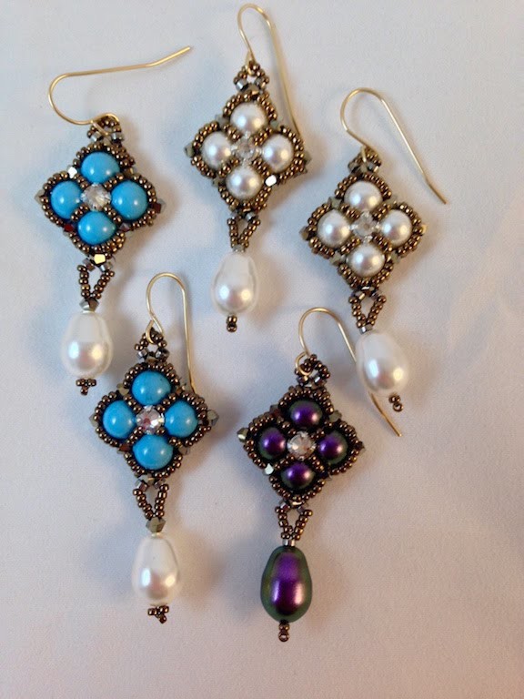Reversible Crazy for Pearls Earrings