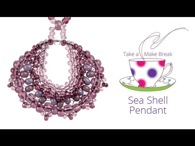 Sea Shell Pendant | Take a Make Break with Sarah