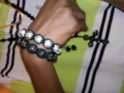 Shamballa bracelet, disco ball rosary , herringbone review HIPHOPBLING.com