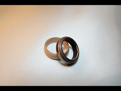Wooden Ring from a Wood Shaving (thecrookednail)