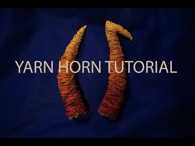 Yarn Horn Tutorial