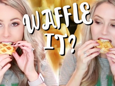 6 EASY Snacks YOU Can Make With A WAFFLE IRON