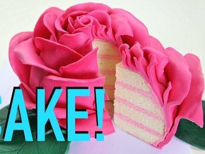 Beautiful Rose Cake - CAKE STYLE