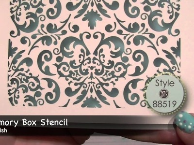 Create Your Own Resist Background with Lindy's Stamp Gang Embossing Powders