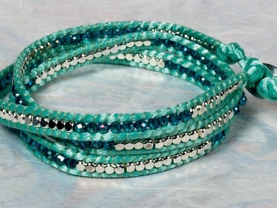 Design 8: The Bora Bora Wrap Bracelet