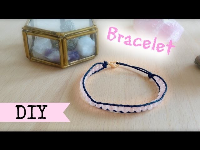 DIY Beaded Bracelet (Tumblr inspired Jewelry)